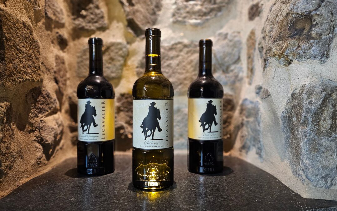 Lecavalier - bottles with light under